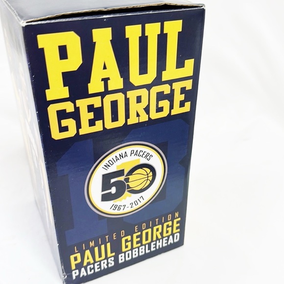 PAUL GEORGE Bobblehead Indiana Pacers #13 Limited Edition New In Box! - Picture 3 of 3